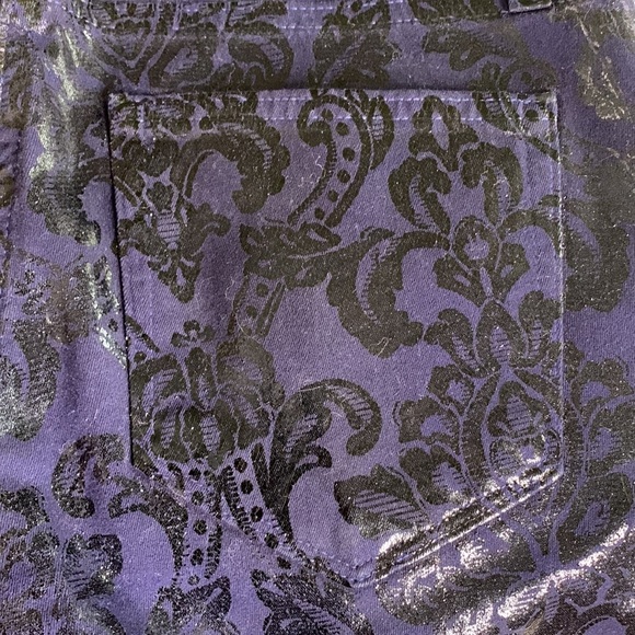 Paige‎ Verdugo Ultra Skinny Brocade Jeans - Picture 9 of 9